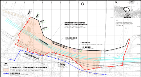 Figure 6 - Reclamation Extent for CRIII Minimum Option.